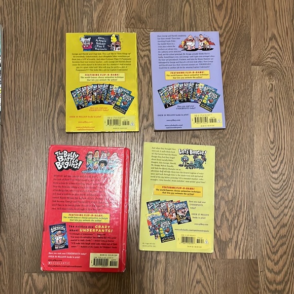 Captain Underpants various book titles. - Picture 2 of 2